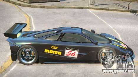 McLaren F1 V1 PJ4 para GTA 4