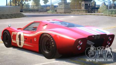 1967 Ford GT40 V1 PJ9 para GTA 4