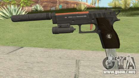 Hawk And Little Pistol GTA V (Orange) V3 para GTA San Andreas