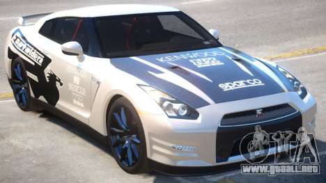 Nissan GT-R V2 PJ2 para GTA 4