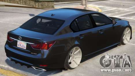 Lexus GS 350 V1 para GTA 4