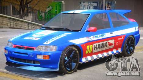 Ford Escort RS PJ2 para GTA 4