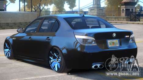 BMW M5 E60 V1.2 para GTA 4