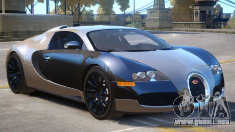 Bugatti Veyron V1 R1 para GTA 4