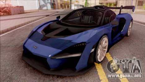 McLaren Senna 2019 para GTA San Andreas