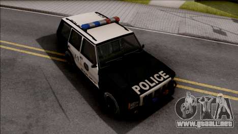 Todoterreno De La Policia para GTA San Andreas