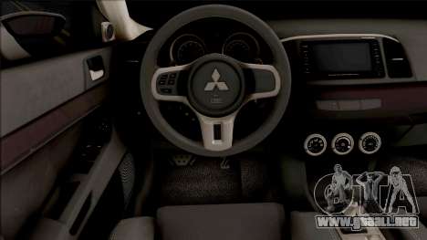 Mitsubishi Lancer Evolution 10 Yandex Drive para GTA San Andreas