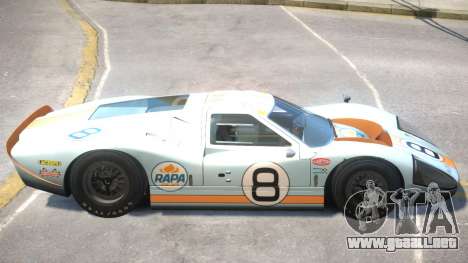 1967 Ford GT40 PJ3 para GTA 4