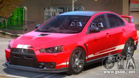 Mitsubishi Lancer PJ1 para GTA 4