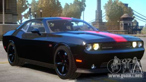 Dodge Challenger SRT V1.1 PJ3 para GTA 4