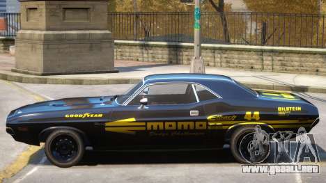 1971 Challenger V1.3 para GTA 4