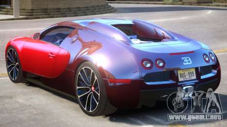 Bugatti Veyron V1.1 para GTA 4