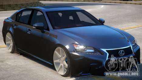 Lexus GS 350 V1 para GTA 4