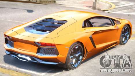 2012 Lamborghini Aventador para GTA 4