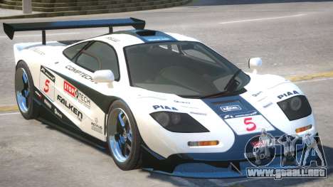 McLaren F1 V2 PJ2 para GTA 4