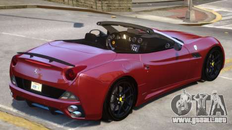 Ferrari California V1.2 para GTA 4