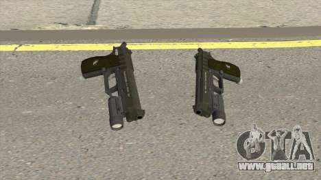 Hawk And Little Pistol GTA V (Green) V4 para GTA San Andreas