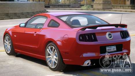 Ford Mustang GT Upd para GTA 4