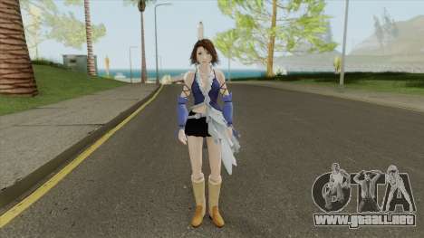 Yuna FFX-2 (Dissidia Final Fantasy) para GTA San Andreas