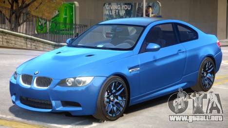 BMW M3 E92 V1.2 para GTA 4