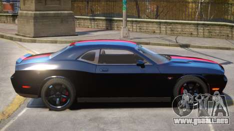 Dodge Challenger SRT V1.1 PJ3 para GTA 4