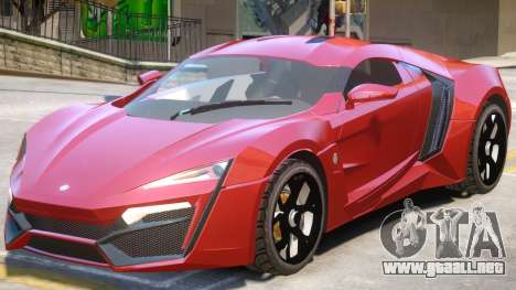 Lykan HyperSport Upd para GTA 4