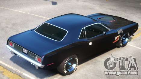 1971 Plymouth Cuda PJ3 para GTA 4