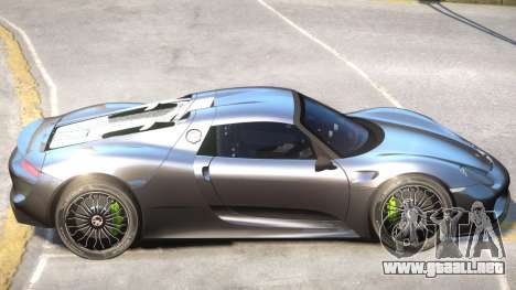 Porsche 918 Spyder V1 para GTA 4