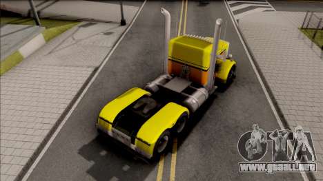 Peterbilt 379 Livingston Truck Convoy para GTA San Andreas