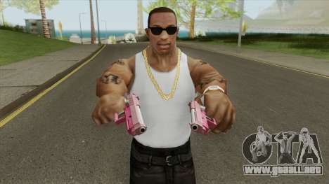 Hawk And Little Pistol GTA V (Pink) V1 para GTA San Andreas