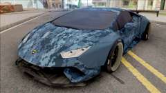 Lamborghini Huracan Performante Blue para GTA San Andreas