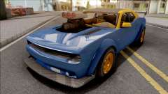 GTA V Bravado Gauntlet Hellfire IVF Blue para GTA San Andreas
