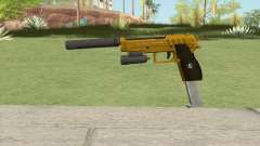 Hawk And Little Pistol GTA V (Gold) V3 para GTA San Andreas