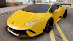 Lamborghini Huracan Performante Yellow para GTA San Andreas
