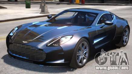 Aston Martin One 77 V2 para GTA 4