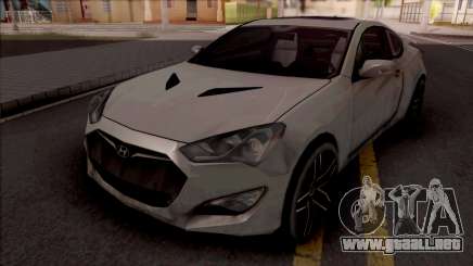 Hyundai Genesis Coupe Grey para GTA San Andreas