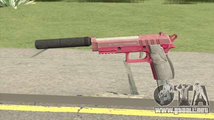 Hawk And Little Pistol GTA V (Pink) V7 para GTA San Andreas