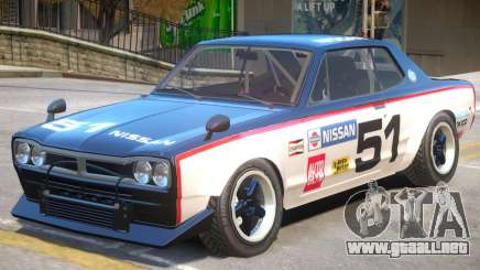 Nissan Skyline 2000 PJ2 para GTA 4