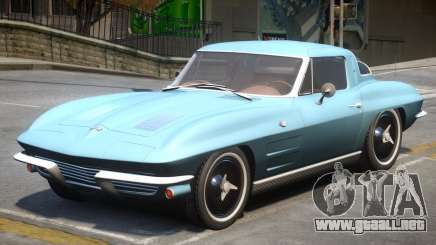 1963 Chevrolet Corvette Blue para GTA 4