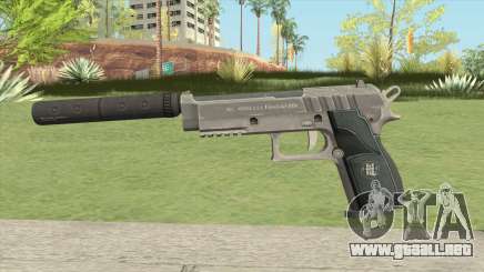 Hawk And Little Pistol GTA V Black (Old Gen) V6 para GTA San Andreas