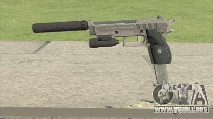 Hawk And Little Pistol GTA V Black (Old Gen) V3 para GTA San Andreas