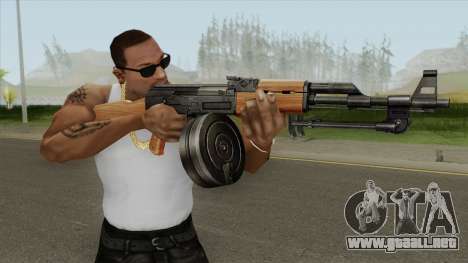 AK47 With Drum Magazine para GTA San Andreas