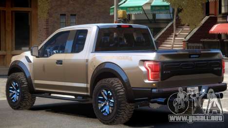 Ford F150 Raptor V2 para GTA 4