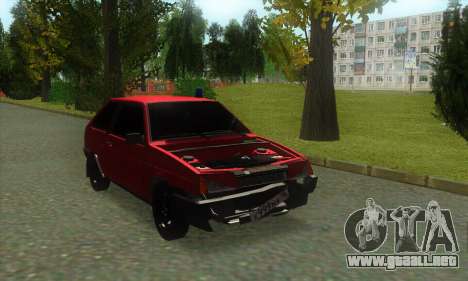 VAZ 2108 Hobo Rojo para GTA San Andreas
