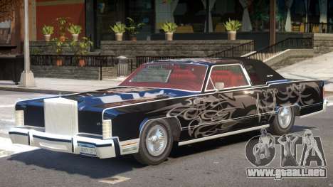 1979 Lincoln Continental para GTA 4