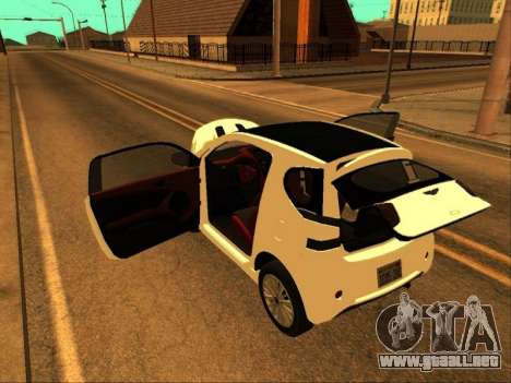 2011 Aston Martin Cygnet para GTA San Andreas