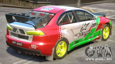 Lancer Evolution X V1 PJ1 para GTA 4