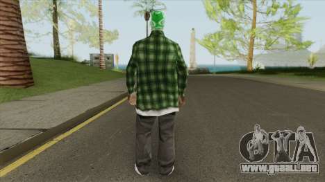 Groves Gangsta Ped (SA Style) para GTA San Andreas