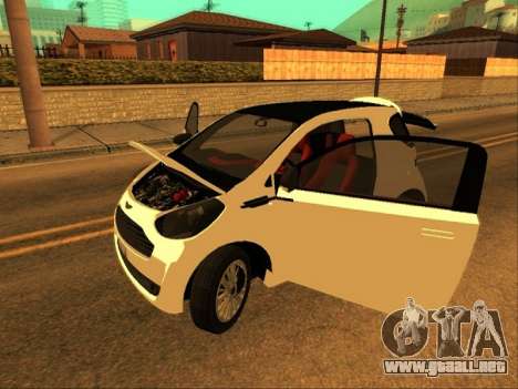 2011 Aston Martin Cygnet para GTA San Andreas