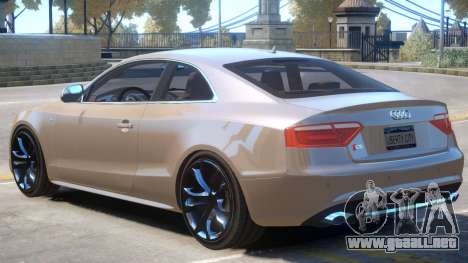 Audi S5 Stock para GTA 4